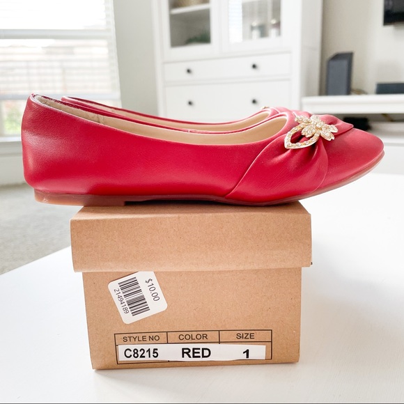 Stella Maden Red Girl Flats C8215 - Picture 5 of 6